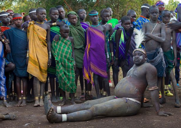 Fattest man in Bodi tribe considered the most eligible