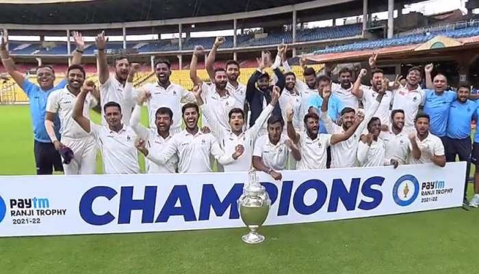 Madhya Pradesh clinch first Ranji Trophy title, beat Mumbai by 6 wickets