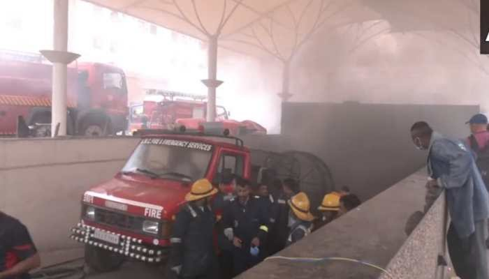 Massive fire breaks out in Ahmedabad hospital, 125 patients evacuated!